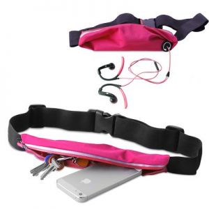 PURO Universal Sport Belt - Sportowy pasek do smartfonów max 5,7\" (różowy)