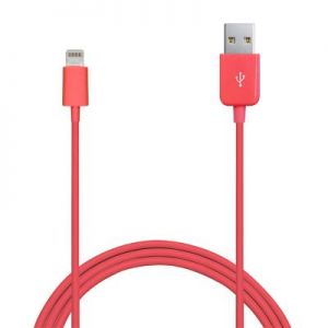 PURO Kabel połączeniowy USB Apple złącze Lightning MFi 1m (różowy)