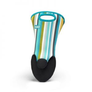 BUILT Renzo Oven Mitt - Rękawica kuchenna (Sea Glass Blue Stripe)