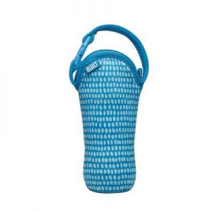 BUILT Bottle Buddy - Termoopakowanie do butelki z uchwytem (Dribble Dots Blue)