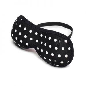BUILT Lights Out Eye Mask - Opaska na oczy (Mini Dot Black and White)