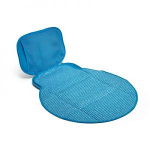 BUILT Diaper Buddy Changing Pad - Neoprenowy przewijak do pieluch (Dribble Dots Blue)