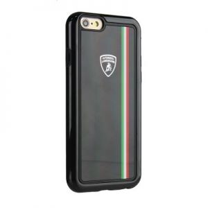 Lamborghini Tricolor Hardcase - Etui iPhone 6/6s (czarny)