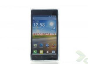Geffy - Etui LG Swift/Optimus L7 P700 TPU mat clear