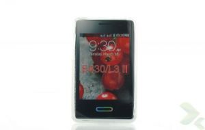 Geffy - Etui LG Swift/Optimus L3 II E435 TPU mat clear