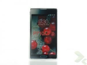 Geffy - Etui LG Swift/Optimus L7 II P710 TPU mat clear