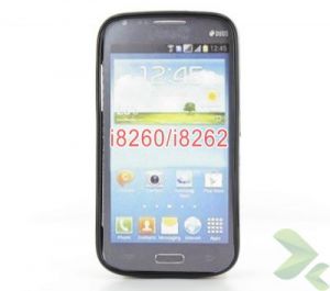 Geffy - Etui Samsung Galaxy Core i8260 TPU solid color black