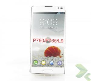 Geffy - Etui LG Swift/Optimus L9 P760 TPU mat clear