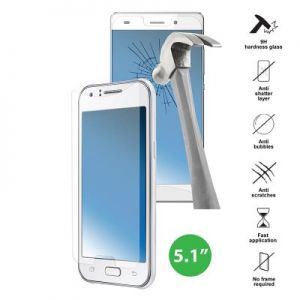 PURO Szkło ochronne hartowane na ekran smartfon 4.9\" - 5.1\"
