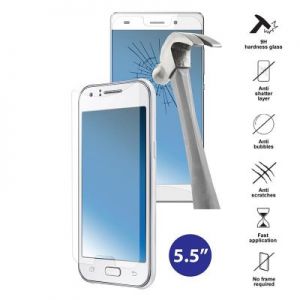 PURO Szkło ochronne hartowane na ekran smartfon 5.3\" - 5.5\"