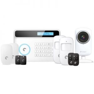 eTIGER S4 Combo Vid Secual - Bezprzewodowy system bezpieczeństwa z nadajnikiem GSM/PSTN + Kamera HD