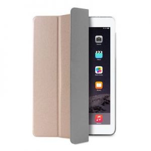 PURO Zeta Slim Plasma - Etui iPad Air 2 Retina z funkcją usypiania/wybudzania (złoty)