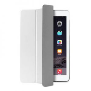 PURO Zeta Slim Plasma - Etui iPad Air 2 Retina z funkcją usypiania/wybudzania (biały)