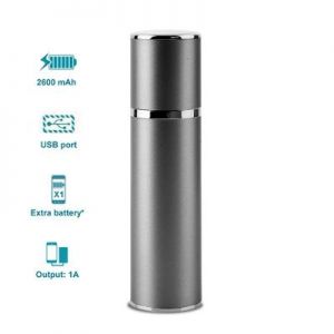 PURO Universal External Battery - Uniwersalny Power Bank 2600mAh (Srebrny)