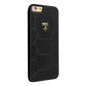 Lamborghini Aventador D7 - Etui skórzane iPhone 6/6s (czarny)